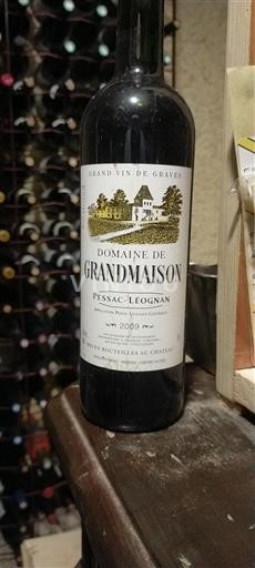 Bordeaux Pessac-Léognan Domaine Grandmaison 2009