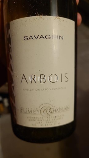 Jura Arbois Fumey Chatelain Savagnin Non Millésimé