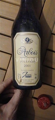 Jura Arbois Domaine André et Mireille Tissot Poulsard 2001