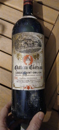Burdeos Lussac-Saint-Émilion Château Chéreau 1999