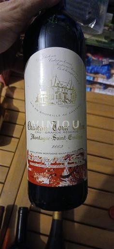 Bordeaux Montagne-saint-émilion Château Tour Calon 2003