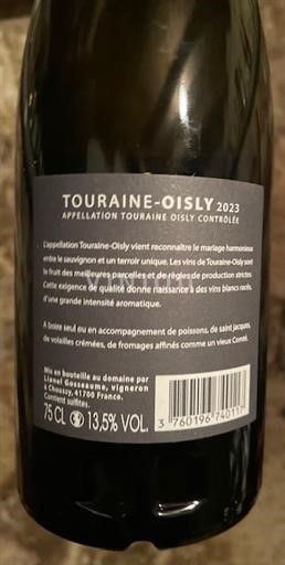 Loire Valley Touraine-Oisly Domaine Pierre 2023