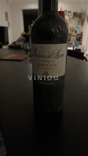 Bordeaux De Luze Baron de Luze 2012
