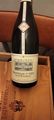 Borgonha Santenay Premier Cru Bouchard Aîné & Fils Clos Rousseau 1999