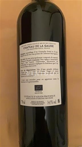 Provence Coteaux d'Aix-en-Provence Château La Gaude 2022