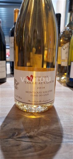 Vallée de la Loire Montlouis-sur-loire Domaine La Taille aux Loups des Loups 2018
