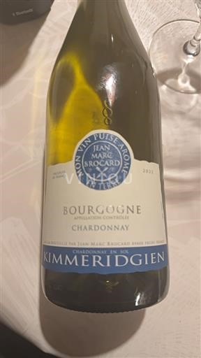 Burgundsko Jean Marc Brocard Bourgogne Kimmeridgien 2022