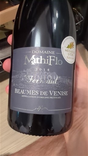 Rhônevallei Beaumes de Venise Domaine MathiFlo Fernand 2018