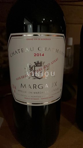 Bordeaux Margaux Château Charmant 2014