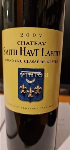 Bordeaux Pessac-Léognan Grand Cru Classé Château Smith Haut Lafitte 2007
