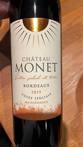 Bordeaux Château Monet Spéciale Ma Naissance 2019