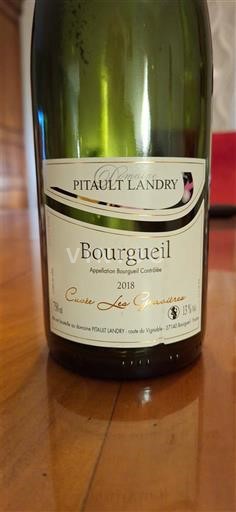 Vale do Loire Bourgueil Pitault Landry Les Gravières 2018