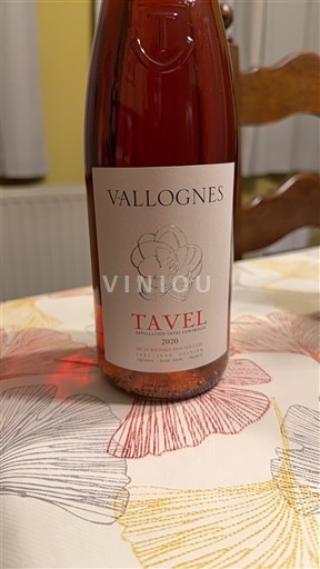 Rhône Valley Tavel Vallognes 2020