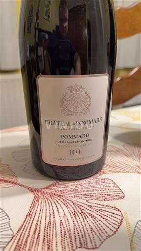Burgundy Pommard Château Pommard Clos Marey-Monge Vignot Monopole 2021