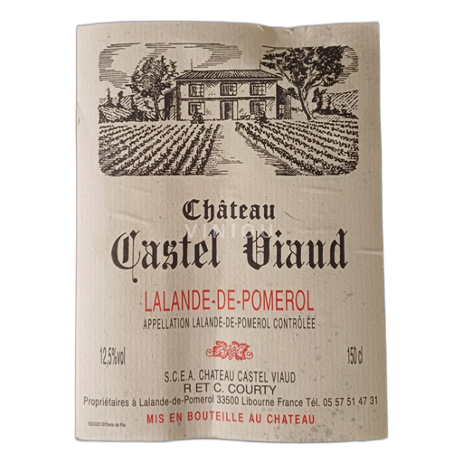 Burdeos Lalande-de-Pomerol Castel Viaud 2006