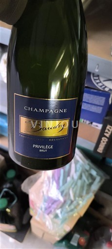 Champaña Champán Baudry Privilège Sin añada