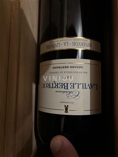 Linguadoca Minervois-la-livinière Château Laville Bertrou 2019