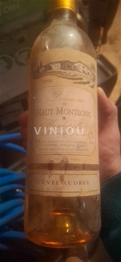 Sydväst Monbazillac Domaine Haut Montlong Audrey 1998