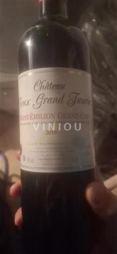 Bordeaux Saint-Émilion Grand Cru Château Fonroque Grand Faurie 2018