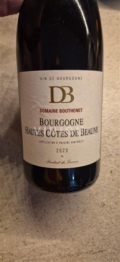 Borgoña No especificado Domaine Bouthenet 2023