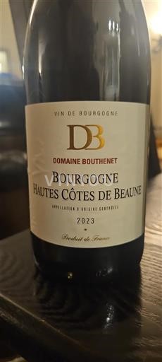 Borgoña No especificado Domaine Bouthenet 2023