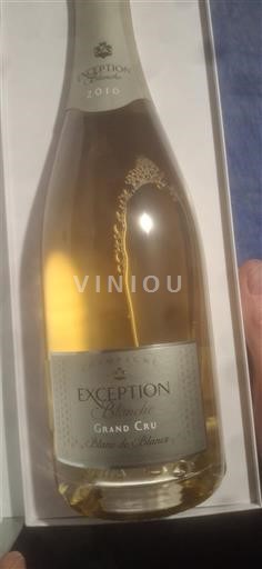 Champagne Not Specified Grand Cru Exception Blanc de Blancs 2016