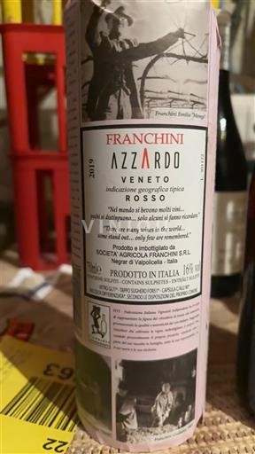 Vénétie Veneto Franchini Azzardo 2019