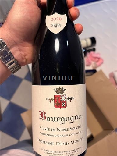 Burgundi Bourgogne Domaine Nis Mortet de Noble Souche 2020