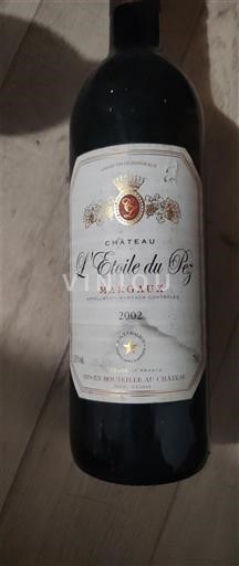Bordeaux Margaux Château L'Étoile du Pez 2002