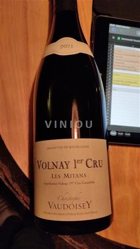 Borgogna Non specificato Premier Cru Christophe Vaudoisey Les Mitans 2021