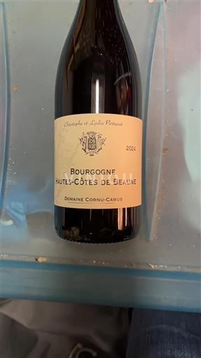 Burgundi Beaunen Ylämaat Domaine Cornu-Camus 2024
