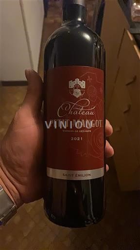 Bordeaux Saint-Émilion Château Petit Mangot 2021