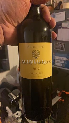 Bordeaux Haut-Médoc Château Aurilhac 2012