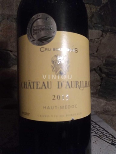 Bordeaux Haut-Médoc Château Aurilhac 2012