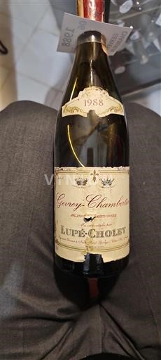 Bourgondië Gevrey-Chambertin Lupé-Cholet 1988