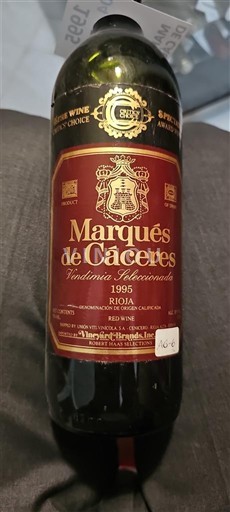 La Rioja rioja Marqués de Cáceres Vendimia Seleccionada 1995