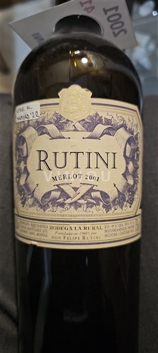 Mendoza Rutini Merlot 2001