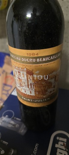 Bordeaux Saint-Julien Grand Cru Château Cru-Beaucaillou 1984