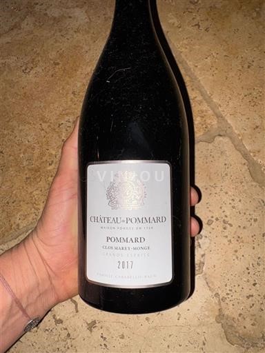 Burgundy Pommard Château Pommard Clos Marey-Monge Grands Esprits 2017