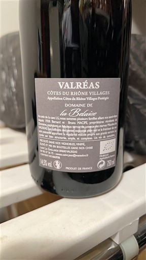 Rhônen laakso Määrittelemätön Domaine La Belaise 2023