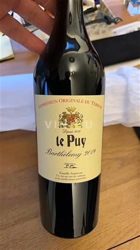 Bordeaux Francs-côtes-de-bordeaux Château Le Puy Barthelemy 2019