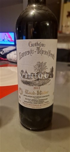 Bordeaux Haut-Médoc Château Larrieu-Terrefort 2012