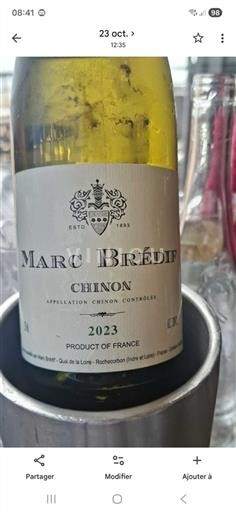 Dolina Loare Chinon Marc Brédif 2023