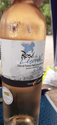 Provansa Ni doloceno Vignerons du Gapeau Rosé de Légende Neleten.