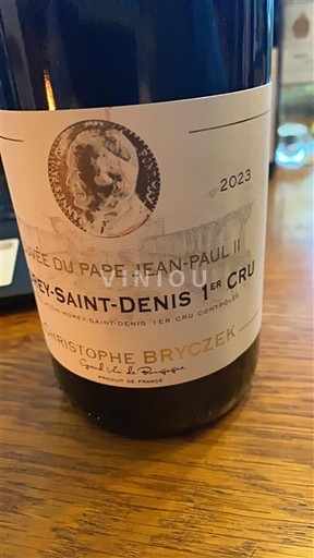 Bourgogne Ikke specificeret Premier Cru Christophe Bryczek du Pape Jean-Paul II 2023