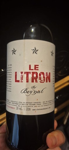 Bordeaux Castillon Côtes de Bordeaux Château Beynat Le Litron 2024