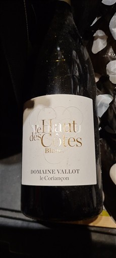 Valle del Ródano Côtes del Ródano Domaine Vallot le Haut des Côtes Blanc Sin añada