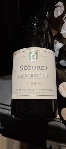 Valle del Rodano Non specificato Séguret 2023