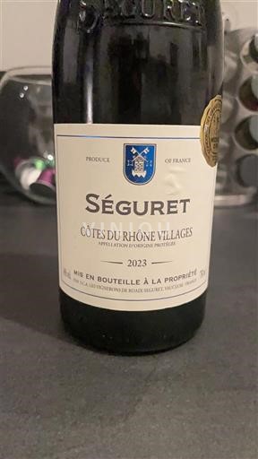 Thung lũng Rhône Không được chỉ định Séguret 2023