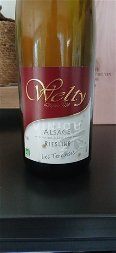 Alsacia Welty Les Terrasses Sin añada